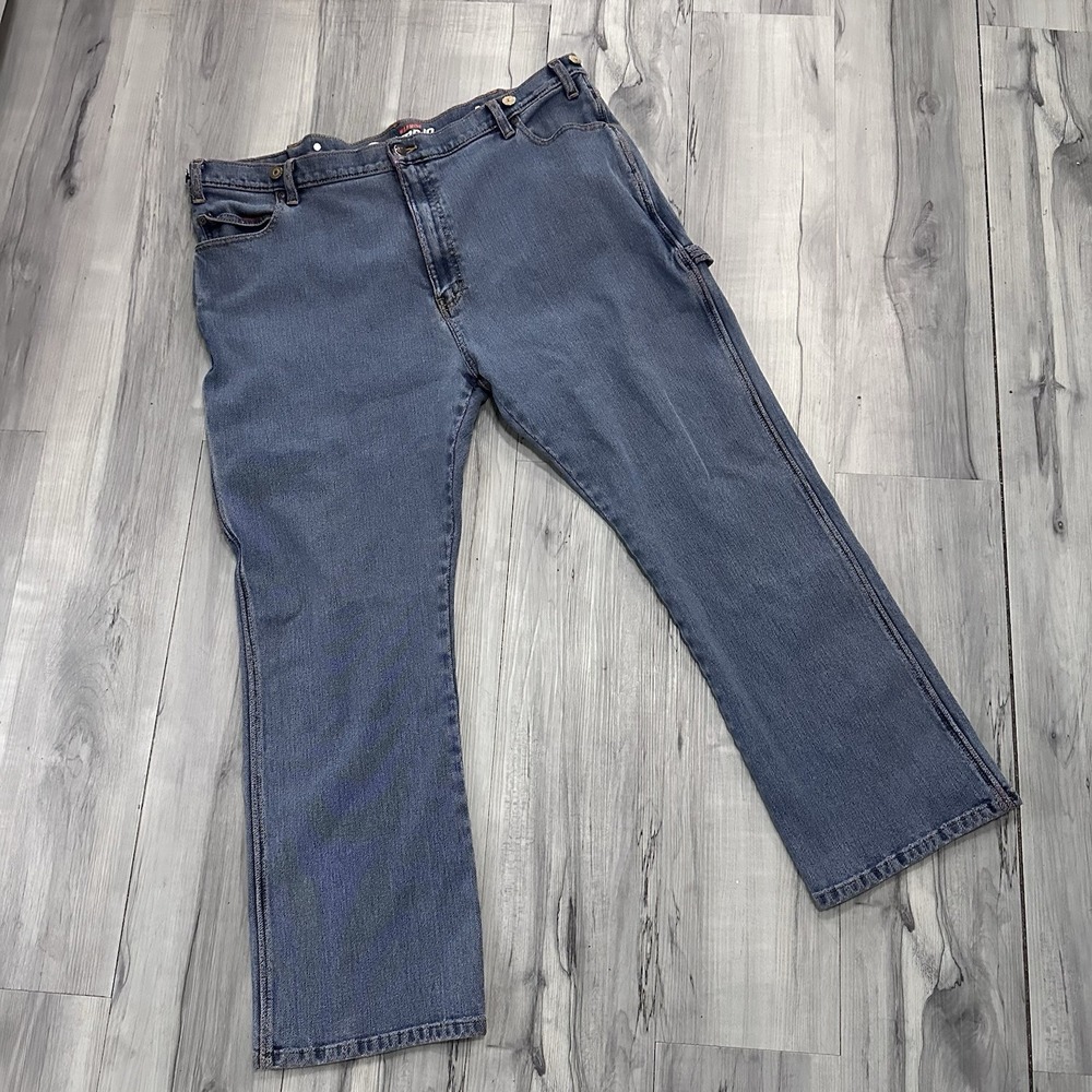 Dickies Warming Temp-iQ Carpenter Jeans Blue Denim Flannel Lined Work Pants Mens